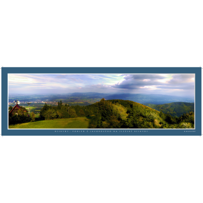26 – Beskydy – Pohled z Javorového na Slezské Beskydy
